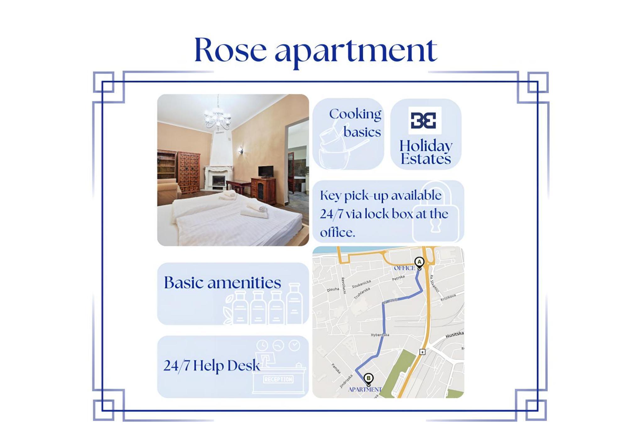 Rose Antique Apartment Praga Exterior foto
